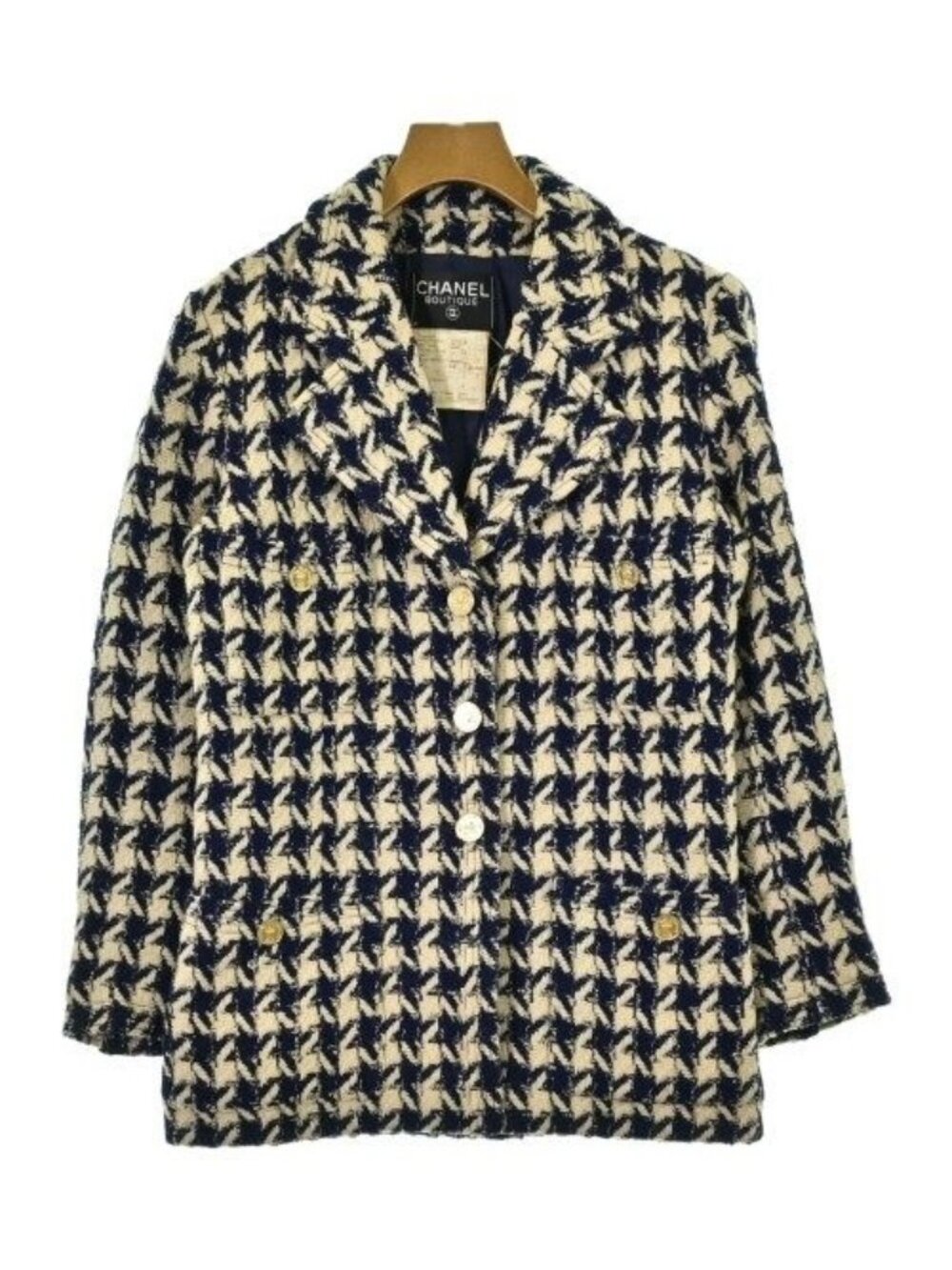 Chanel Coat Navy